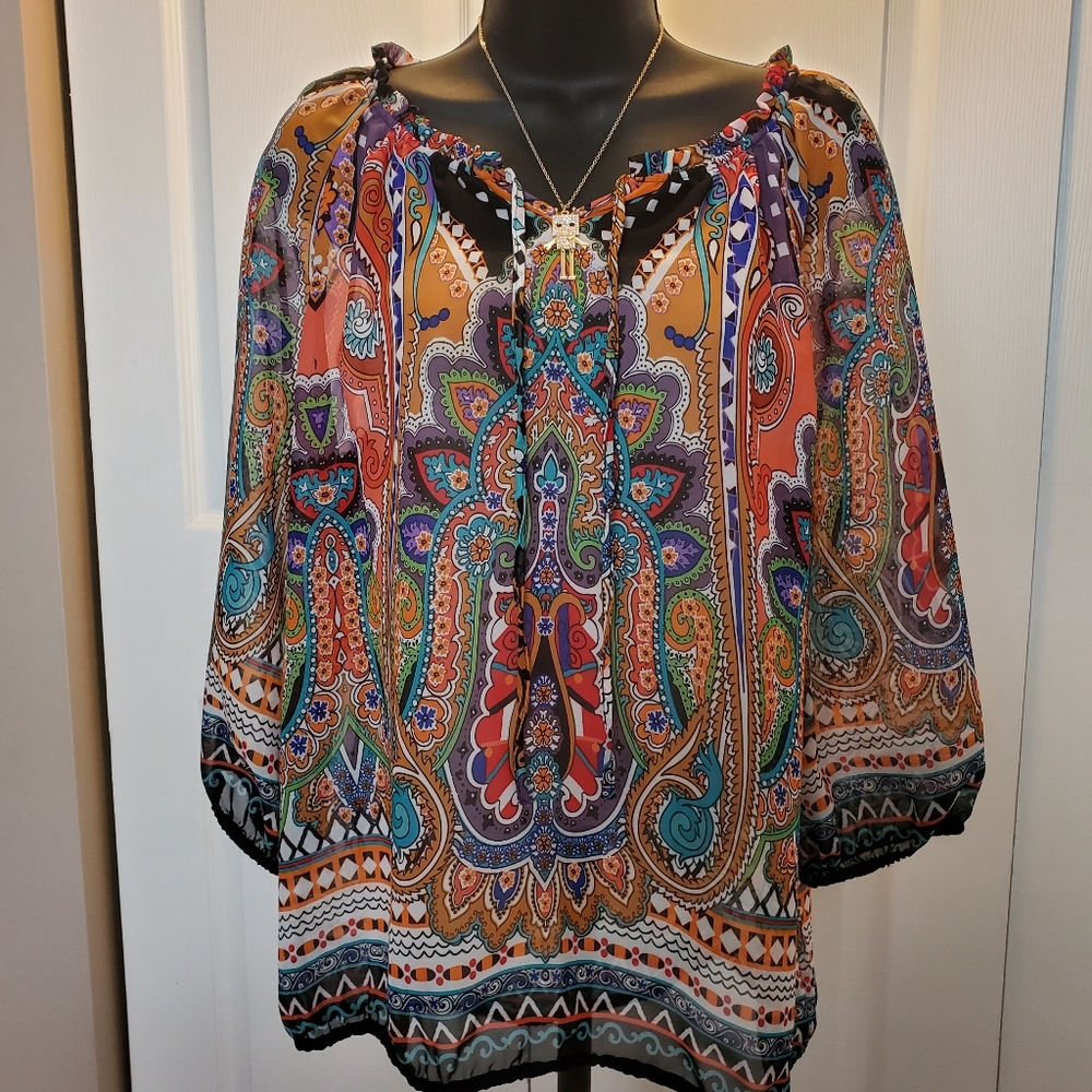 Chicos boho top 1